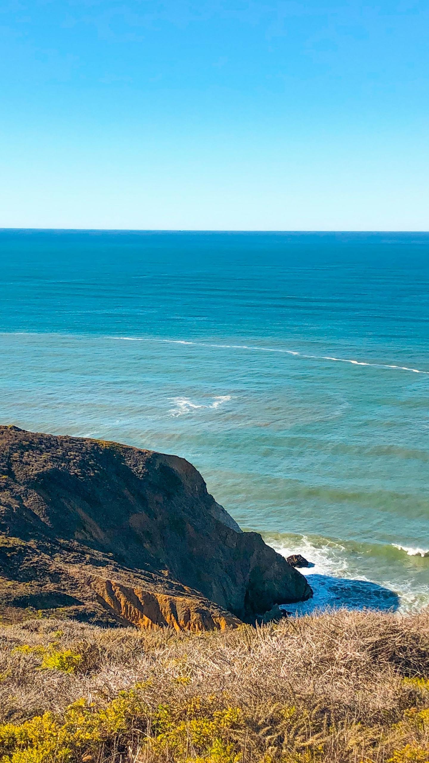 Steep Coastal Cliff