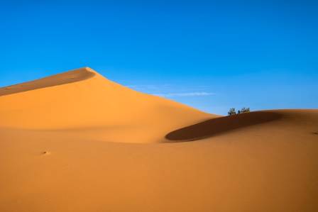Sahara Desert Sand Dunes of Morocco